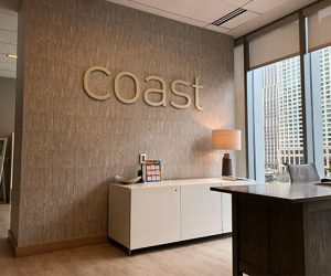 San Mateo Sign Company wall office lobby dimensional letters indoor client 300x250